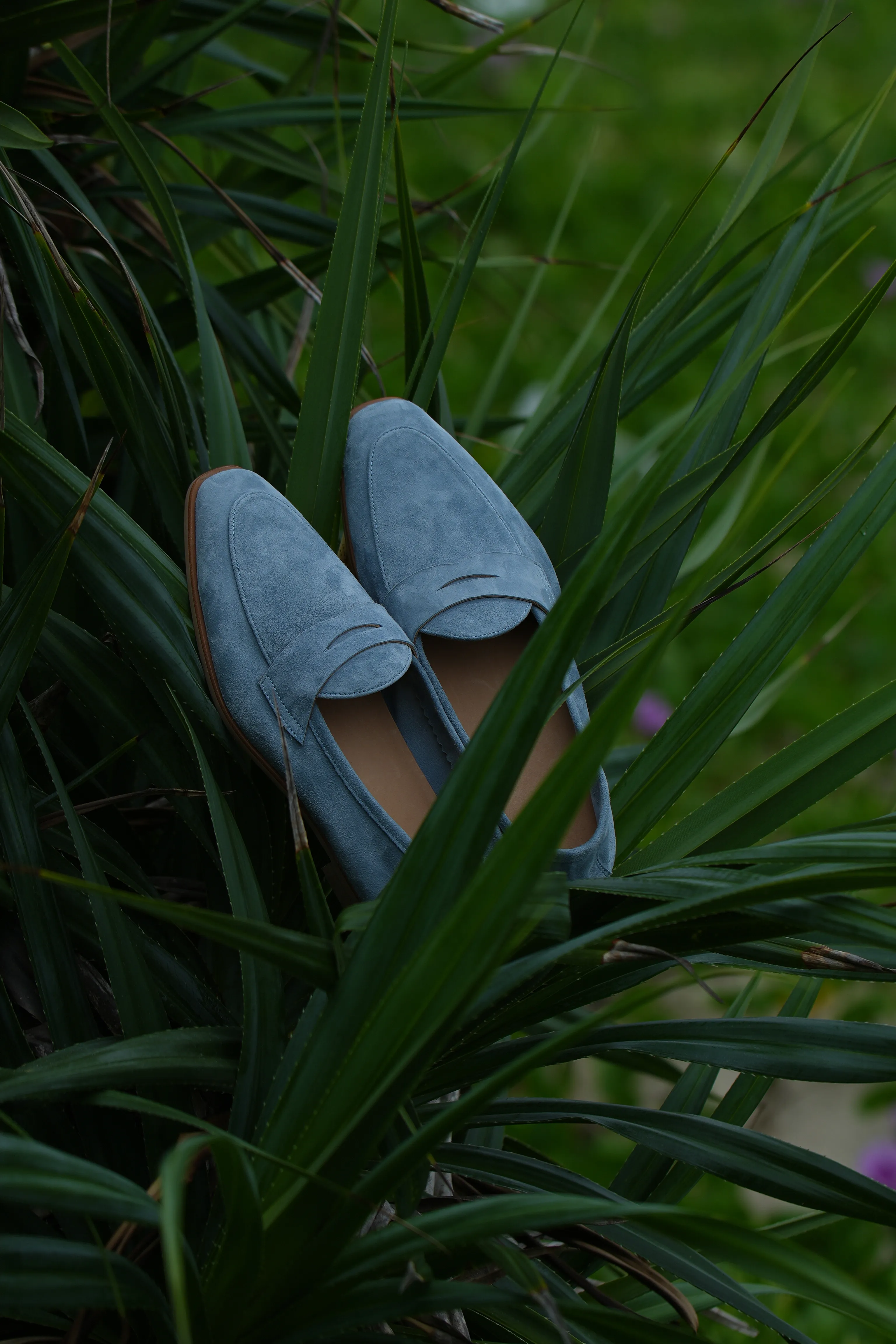 Suede Penny Loafers - Image 5
