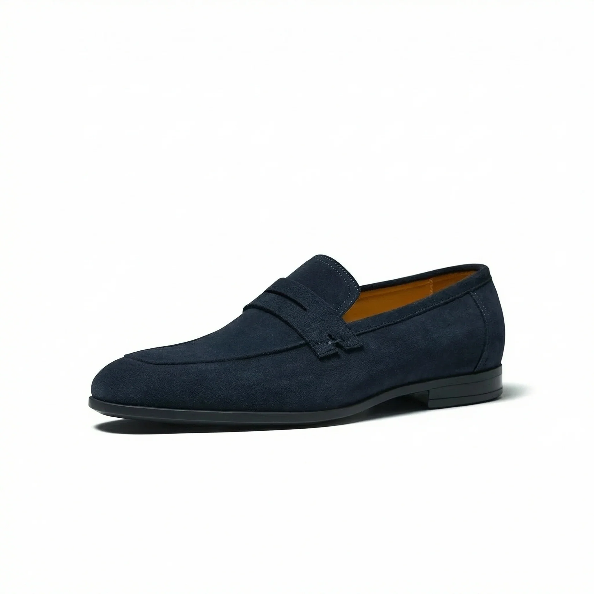Suede Penny Loafers - Image 3