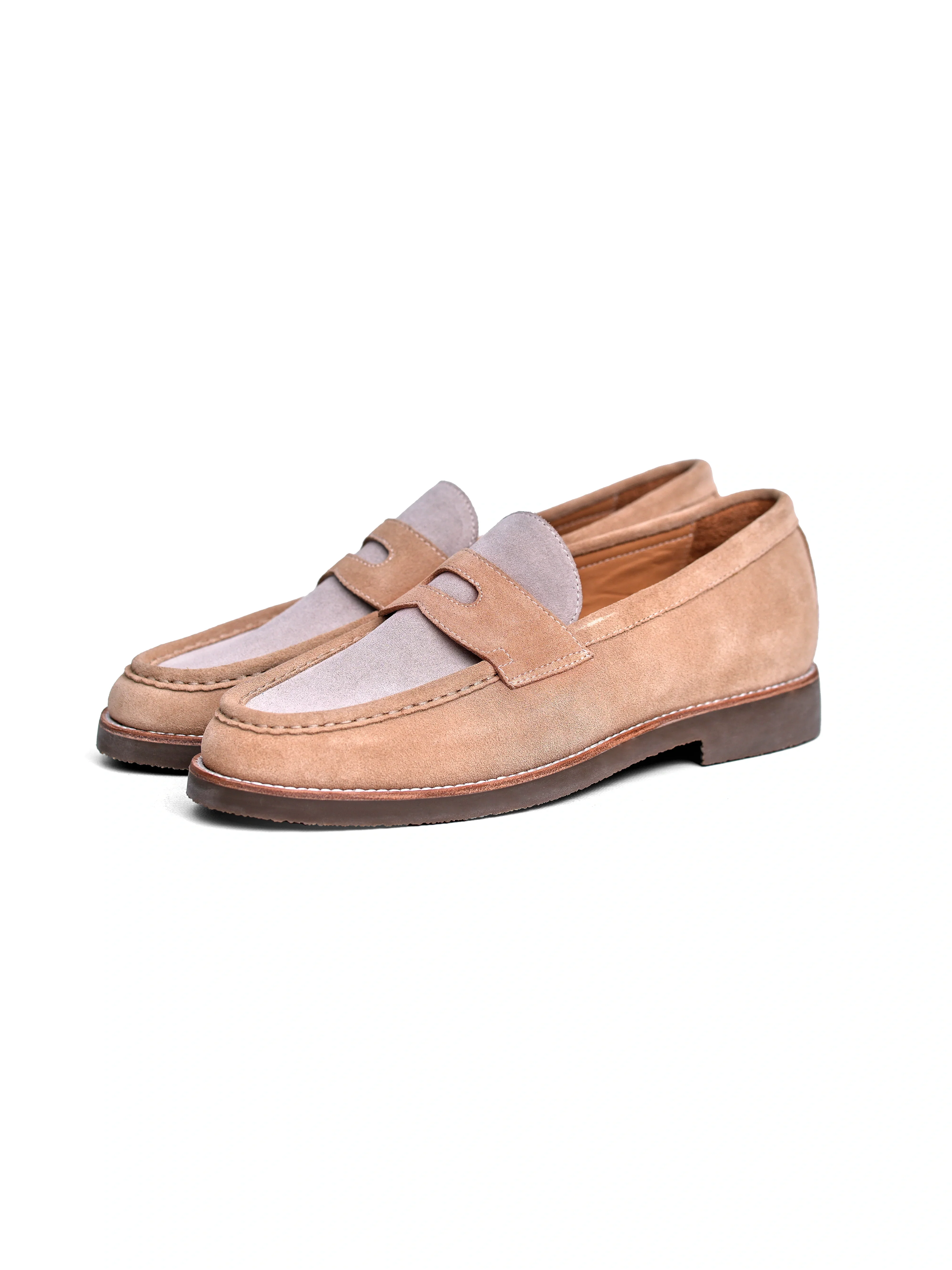 Suede Penny Loafers - Image 5