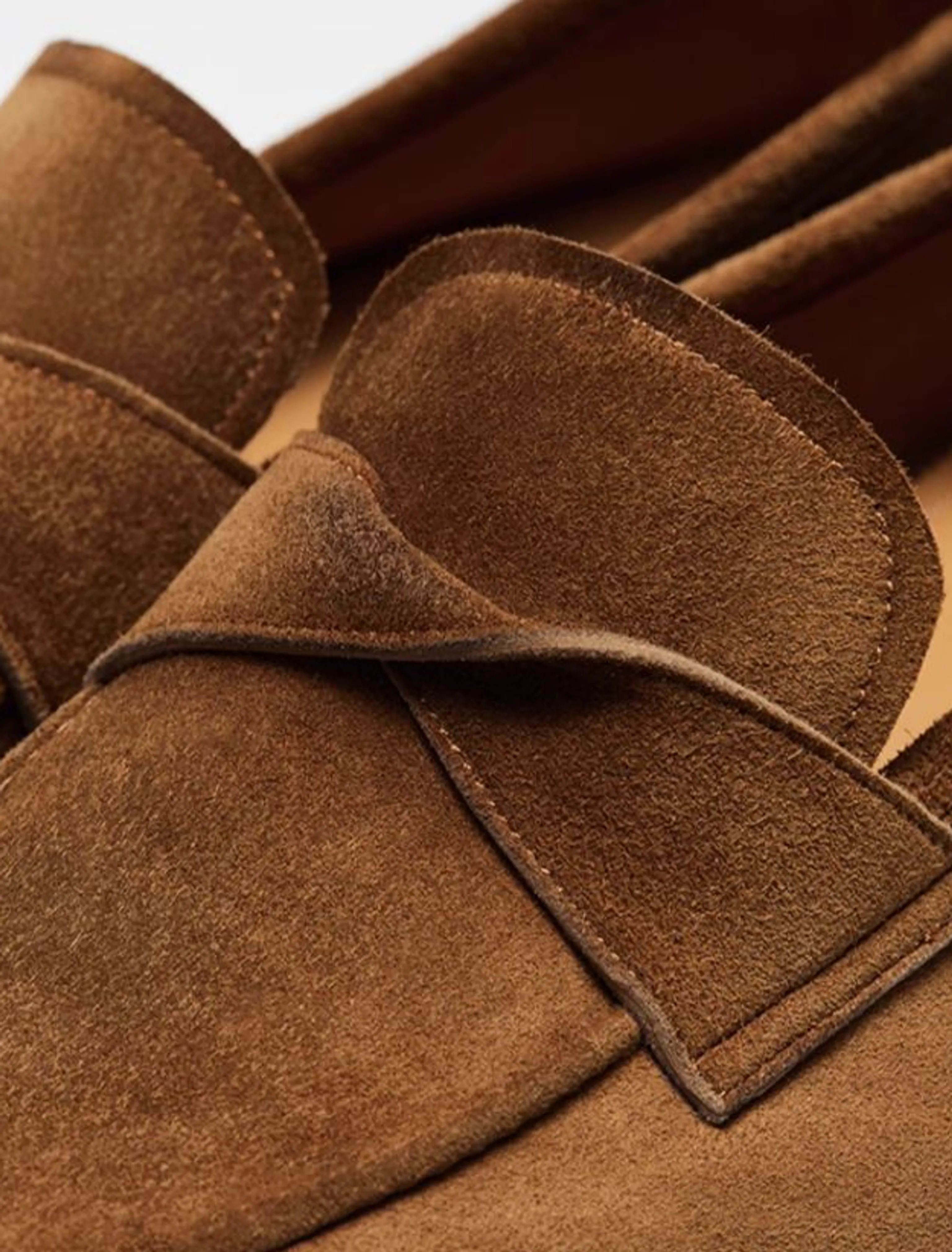 Suede Penny Loafers - Image 4