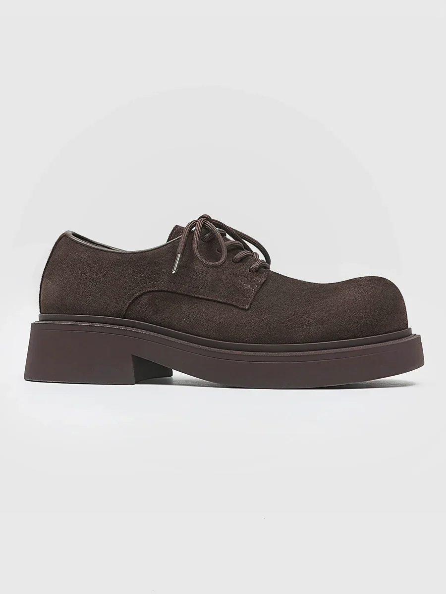 Suede Platform Derby