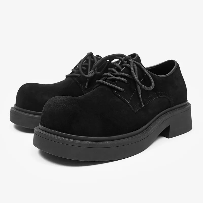 Suede Platform Derby - Image 6