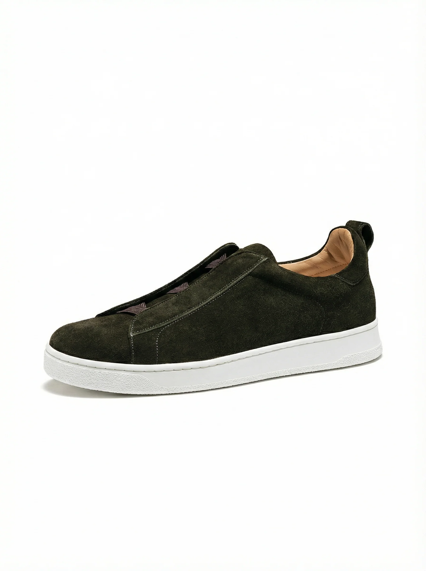 Suede Slip-On Sneakers - Image 6