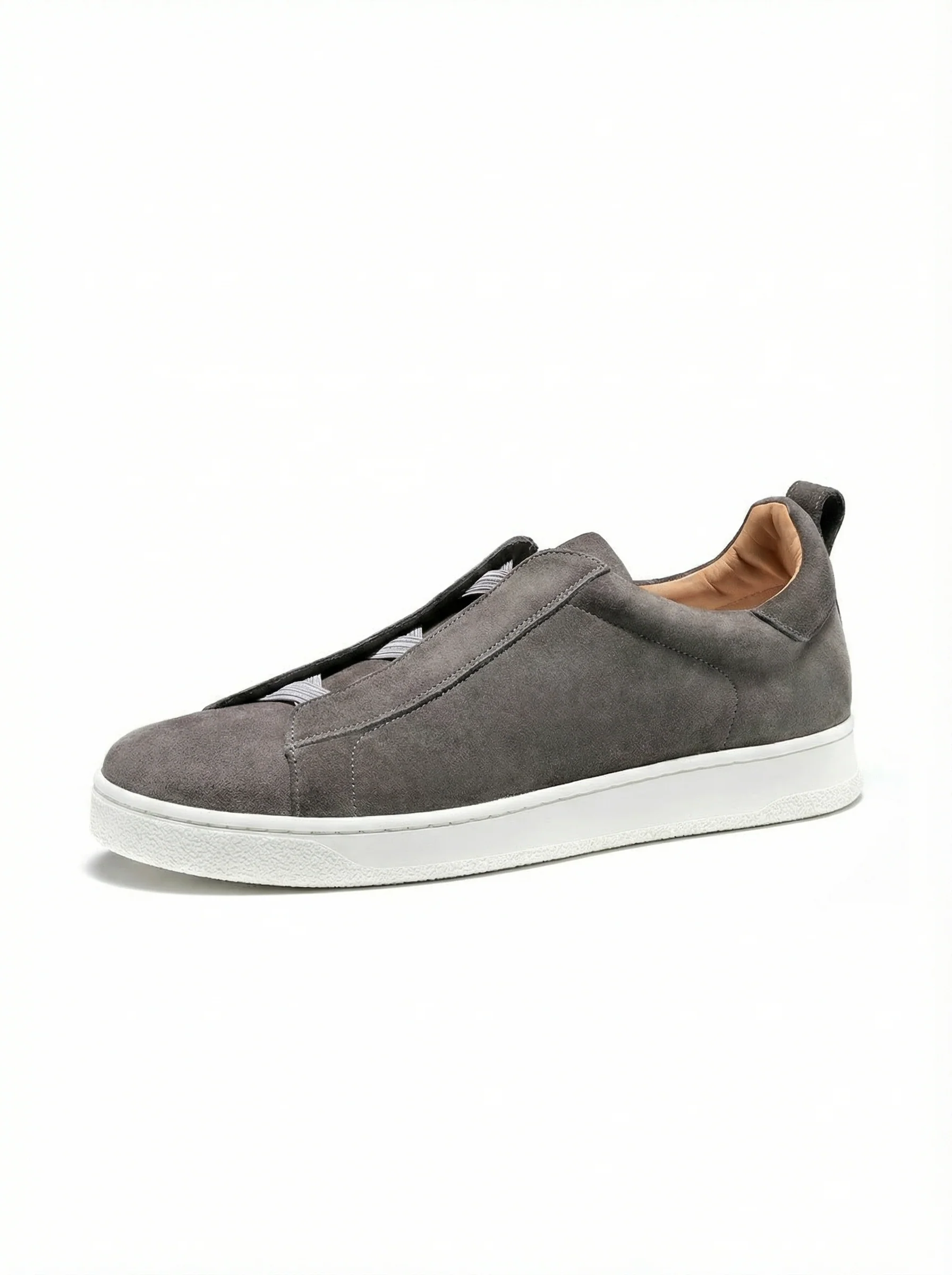 Suede Slip-On Sneakers - Image 7
