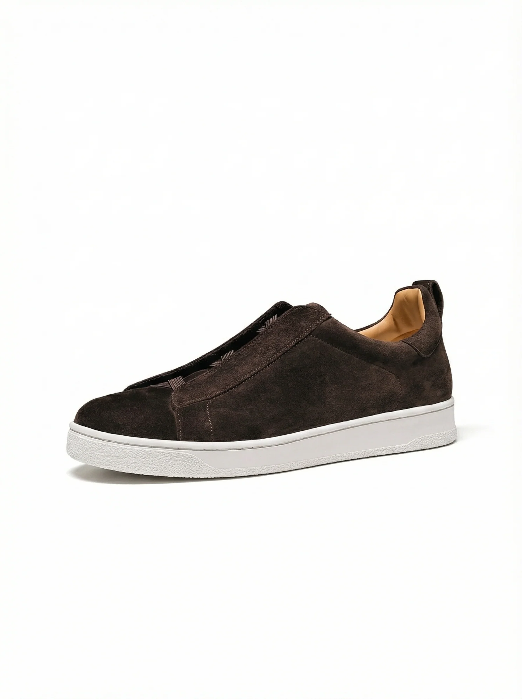 Suede Slip-On Sneakers - Image 8