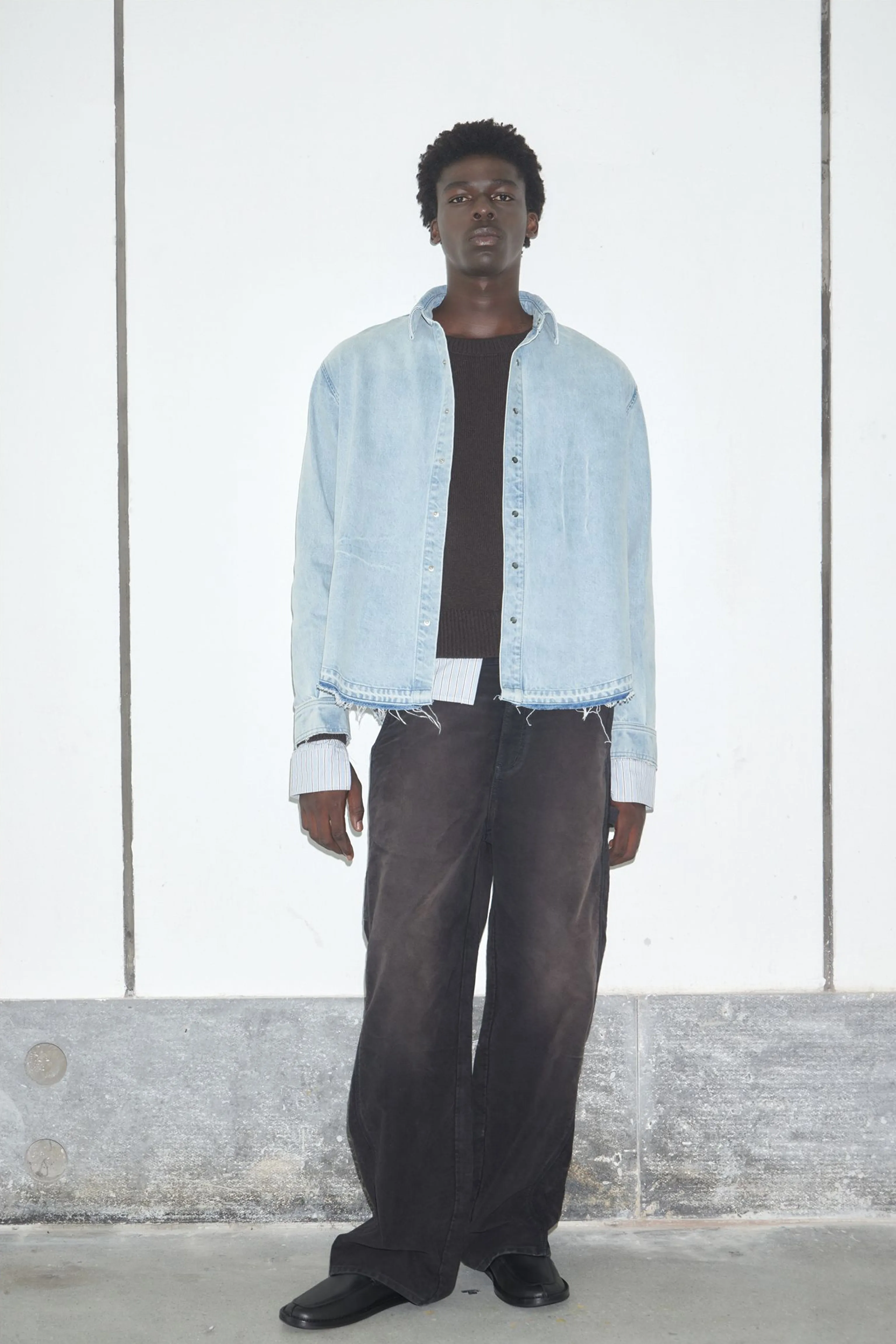 Sunset Black Washed Moleskin Carpenter Pants - Image 6