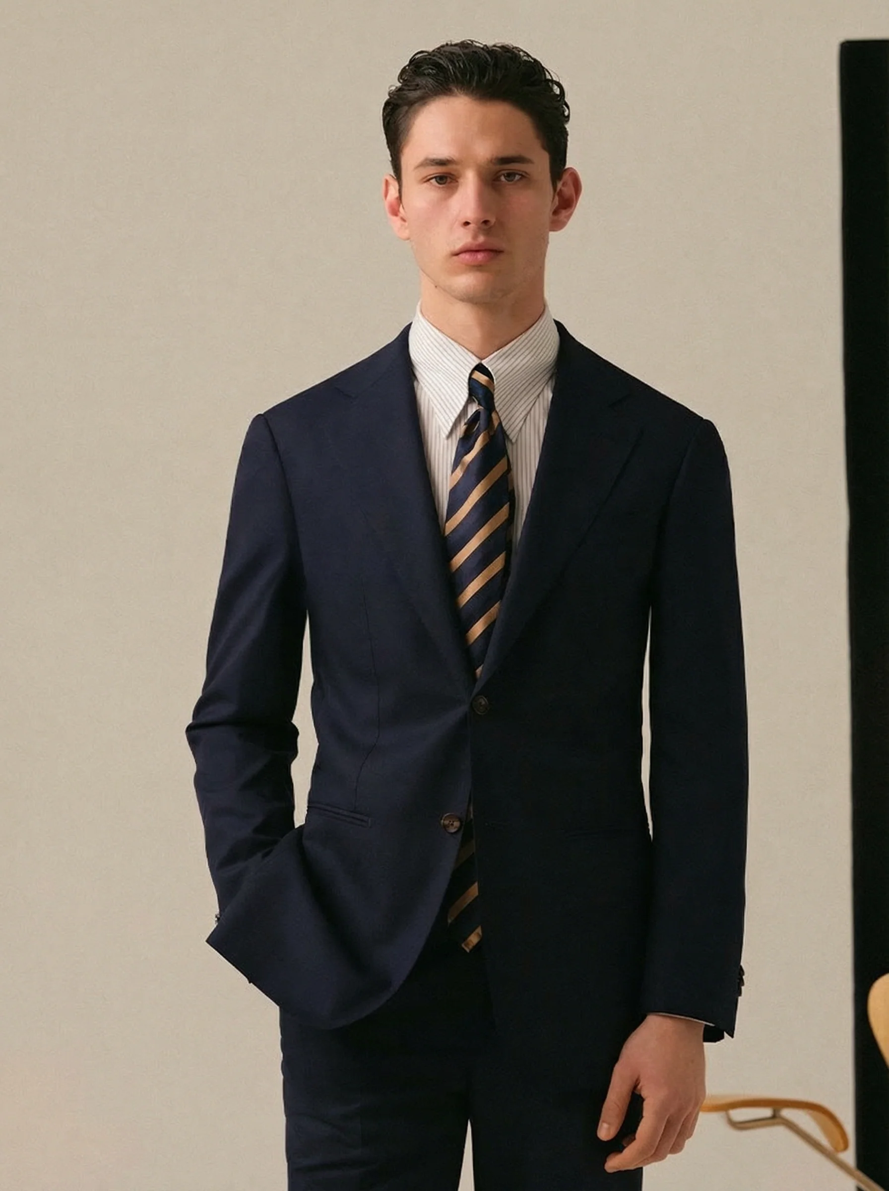 Super 120s High-Twist Loro Piana Wool Suit