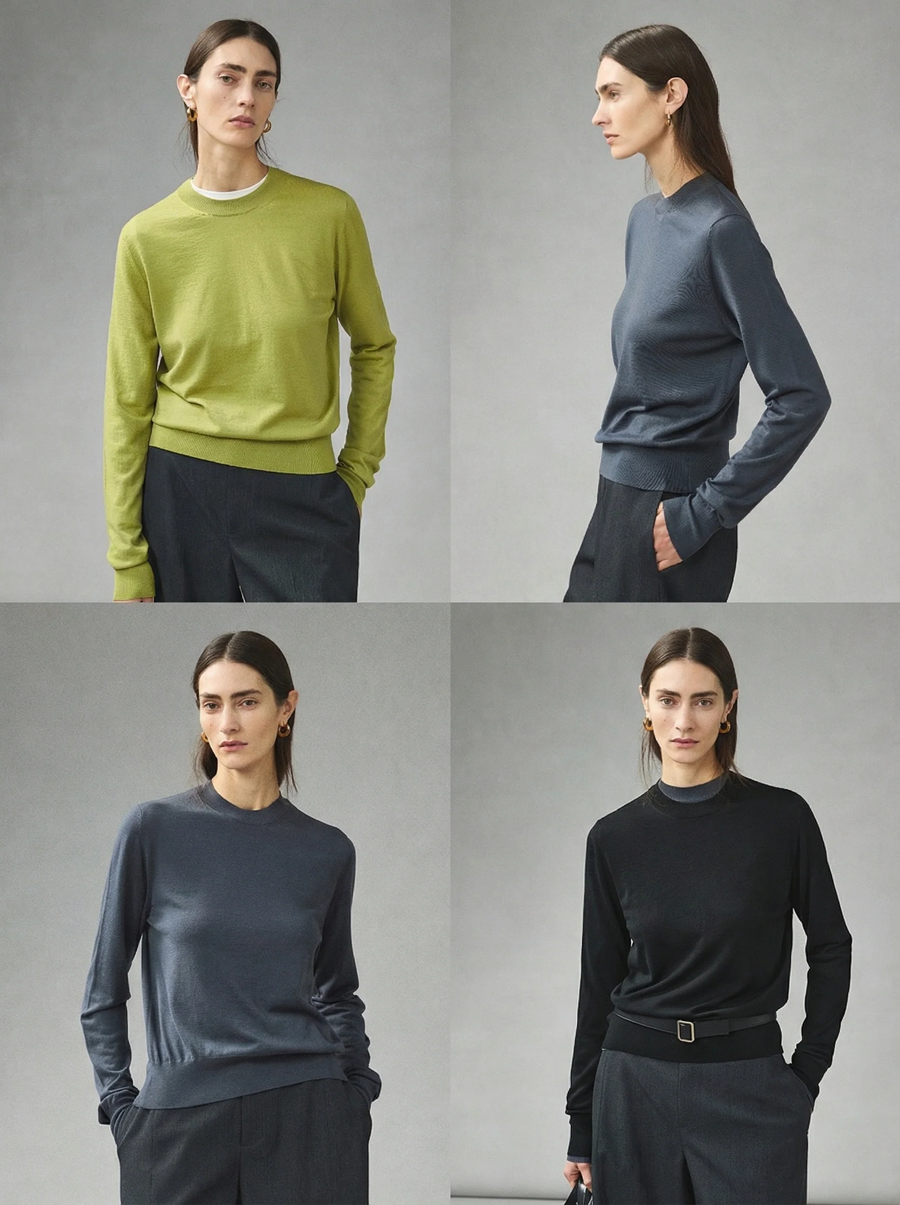 Superfine Merino Knit Sweater - Image 11