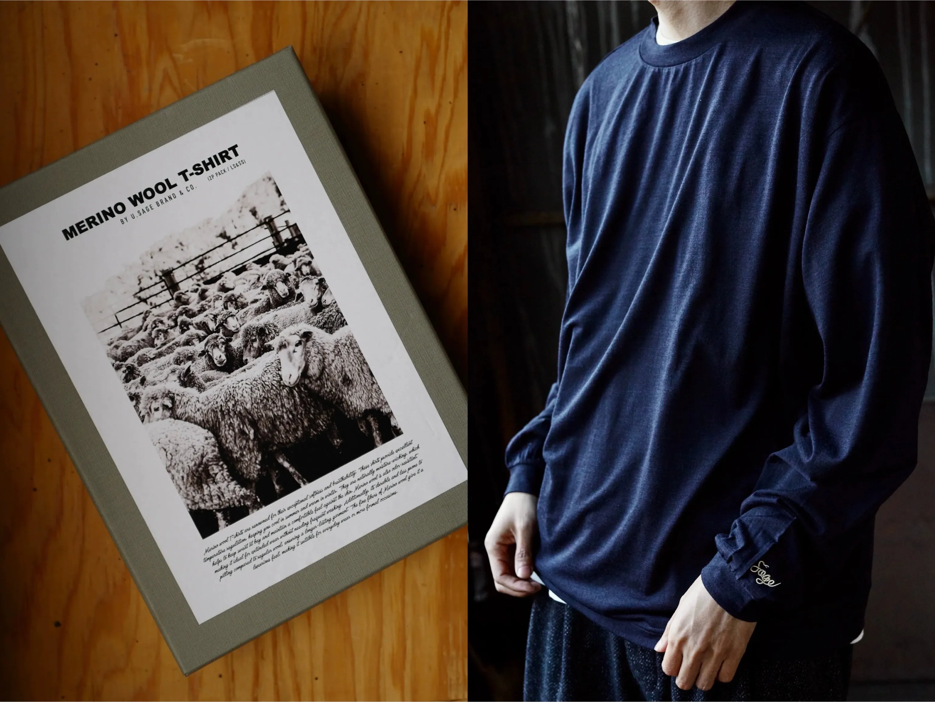 Superfine Merino Wool T-Shirt Set - Image 7
