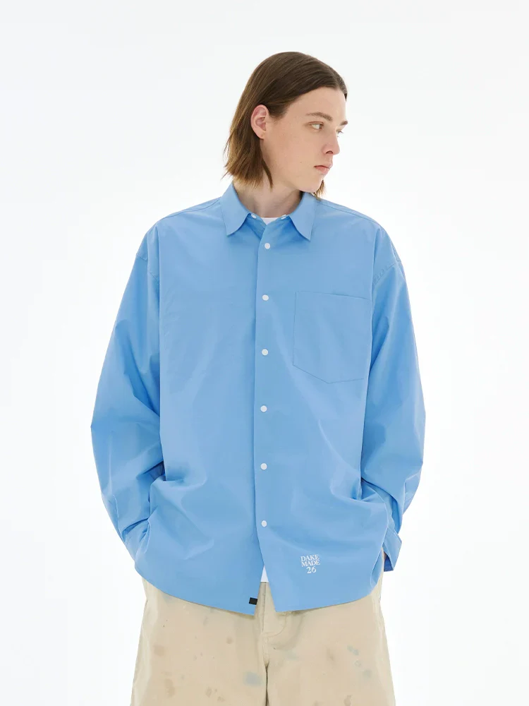 Supima Cotton Button-Up Shirt