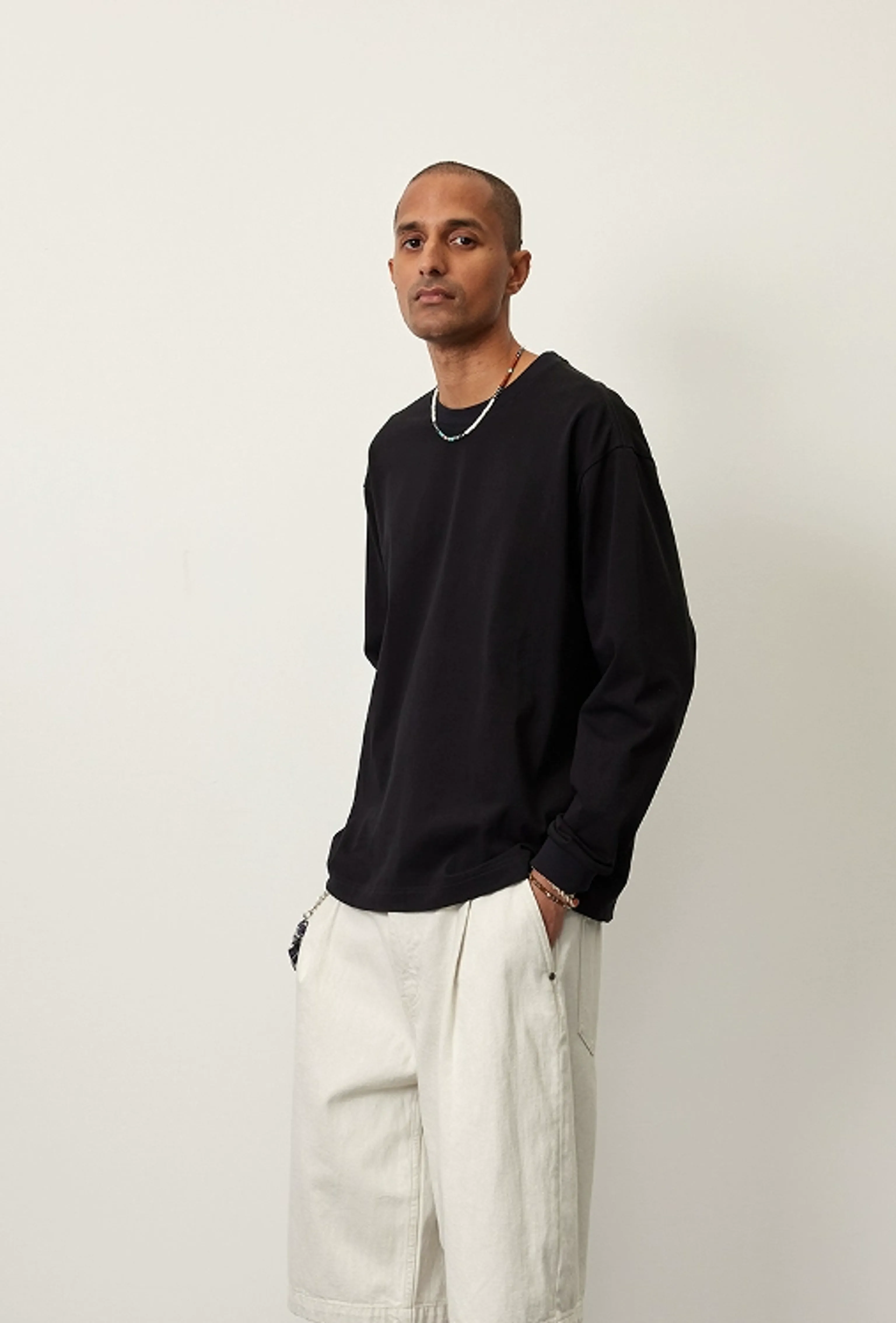 Supima Sorona Long Sleeve Tee - Image 6