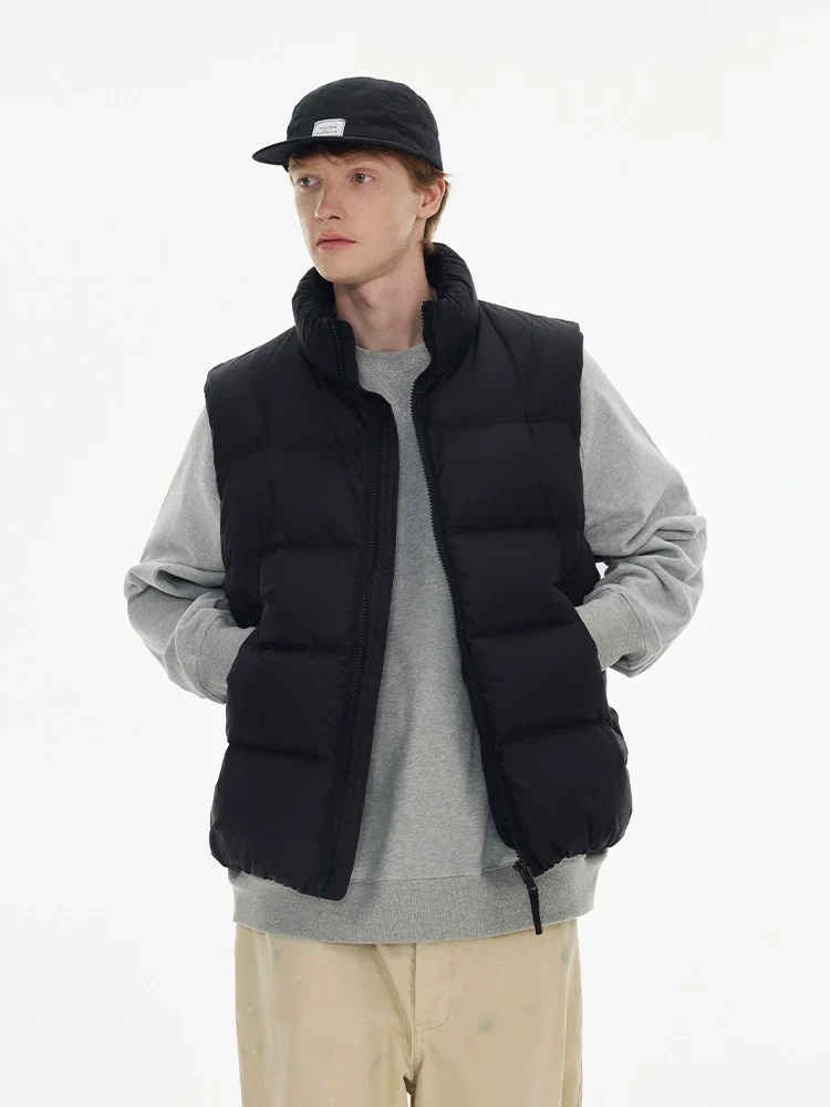 Taffeta Quilted Down Vest