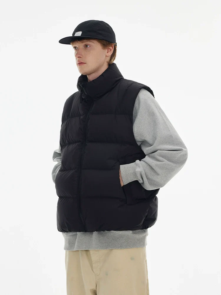 Taffeta Quilted Down Vest - Image 3