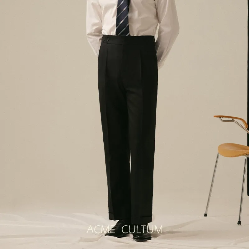 Tailored Virgin Wool Trousers - Image 2