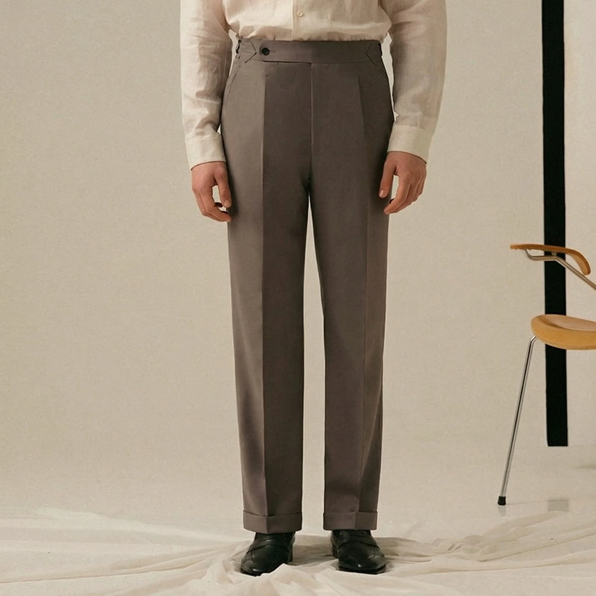 Tailored Wool Trousers - Image 5