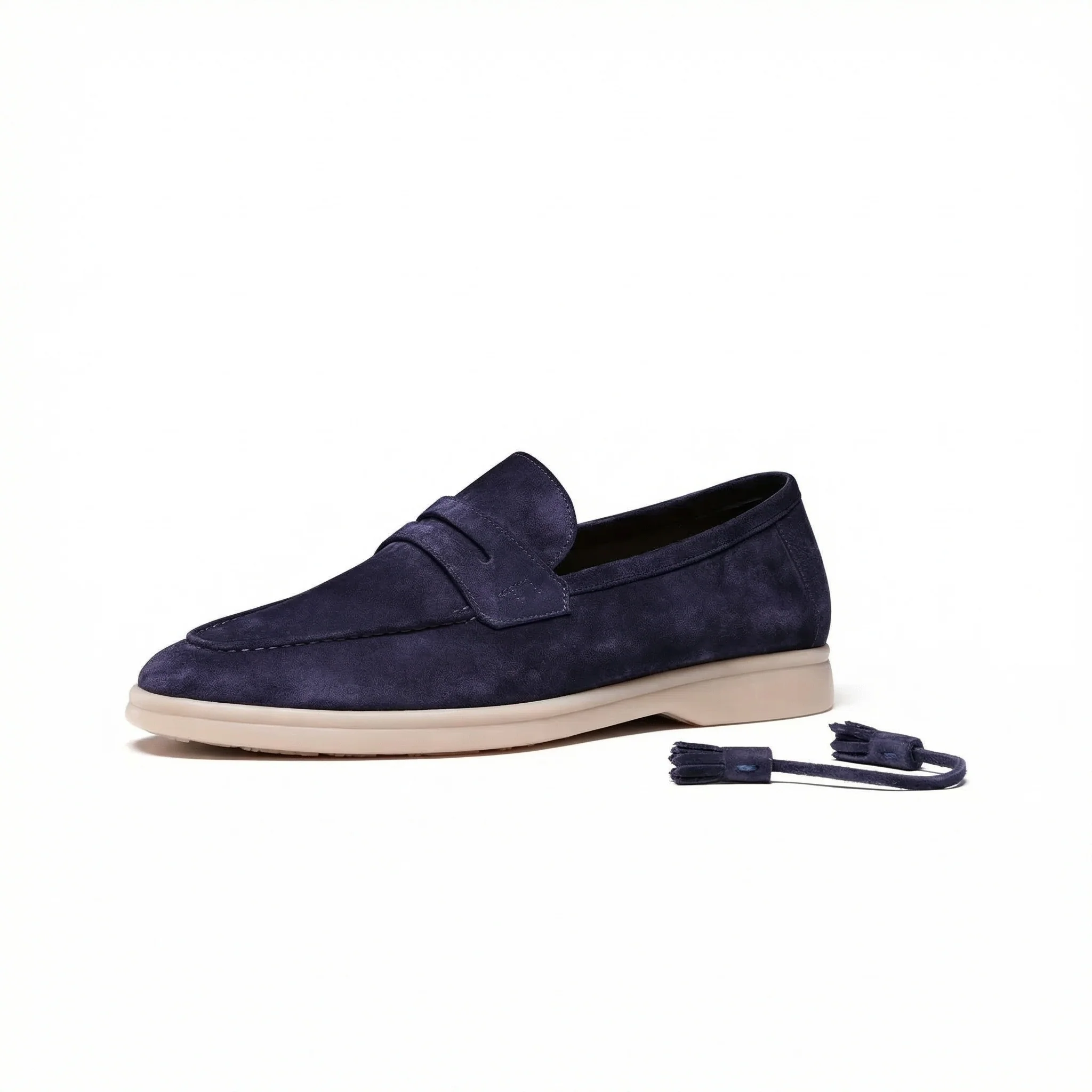 Tassel Suede Loafers - Image 3