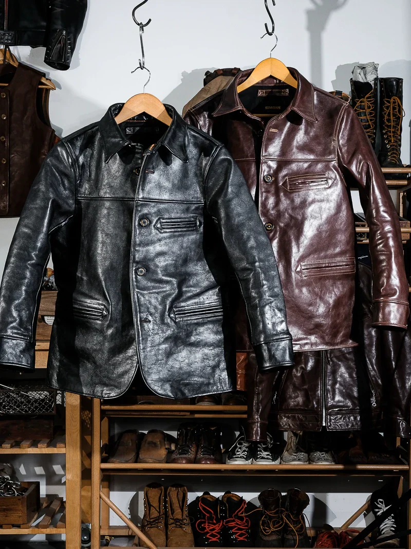 Tea-Core Horsehide Work Jacket