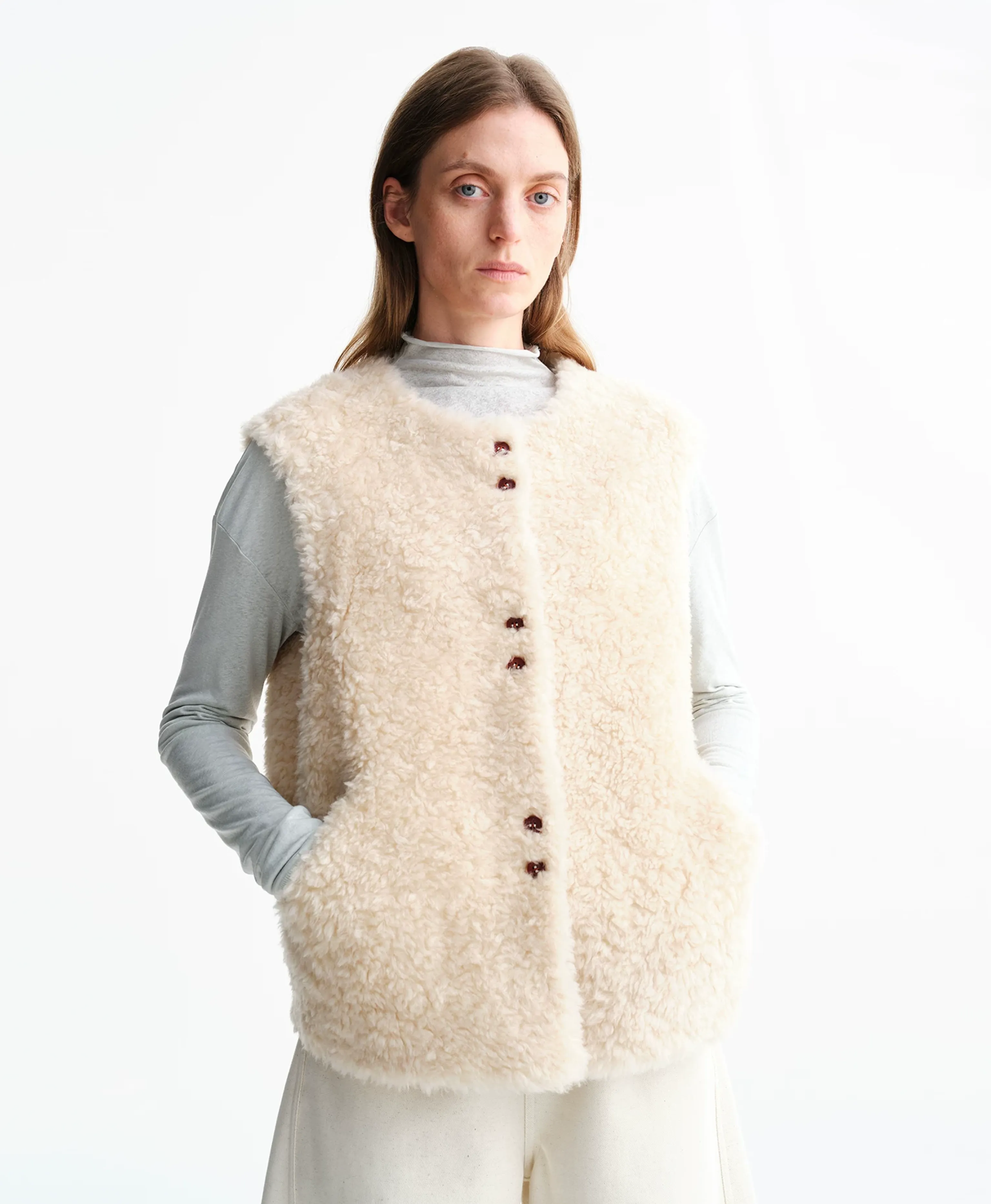 Teddy Crew Button Vest - Image 4