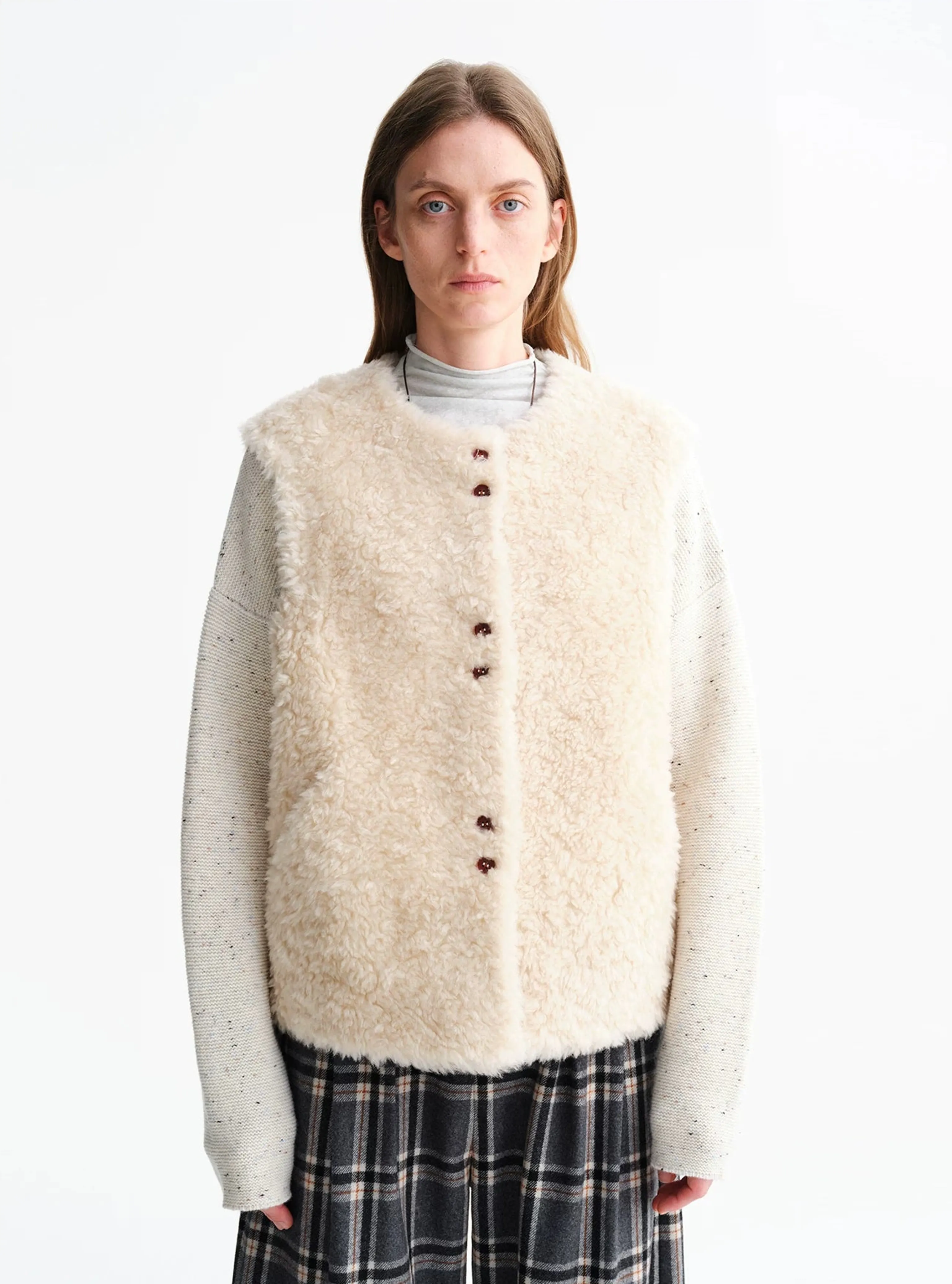 Teddy Crew Button Vest - Image 5