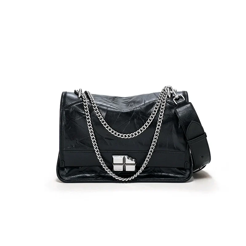 Teenage Dream Cowhide Chain Tote