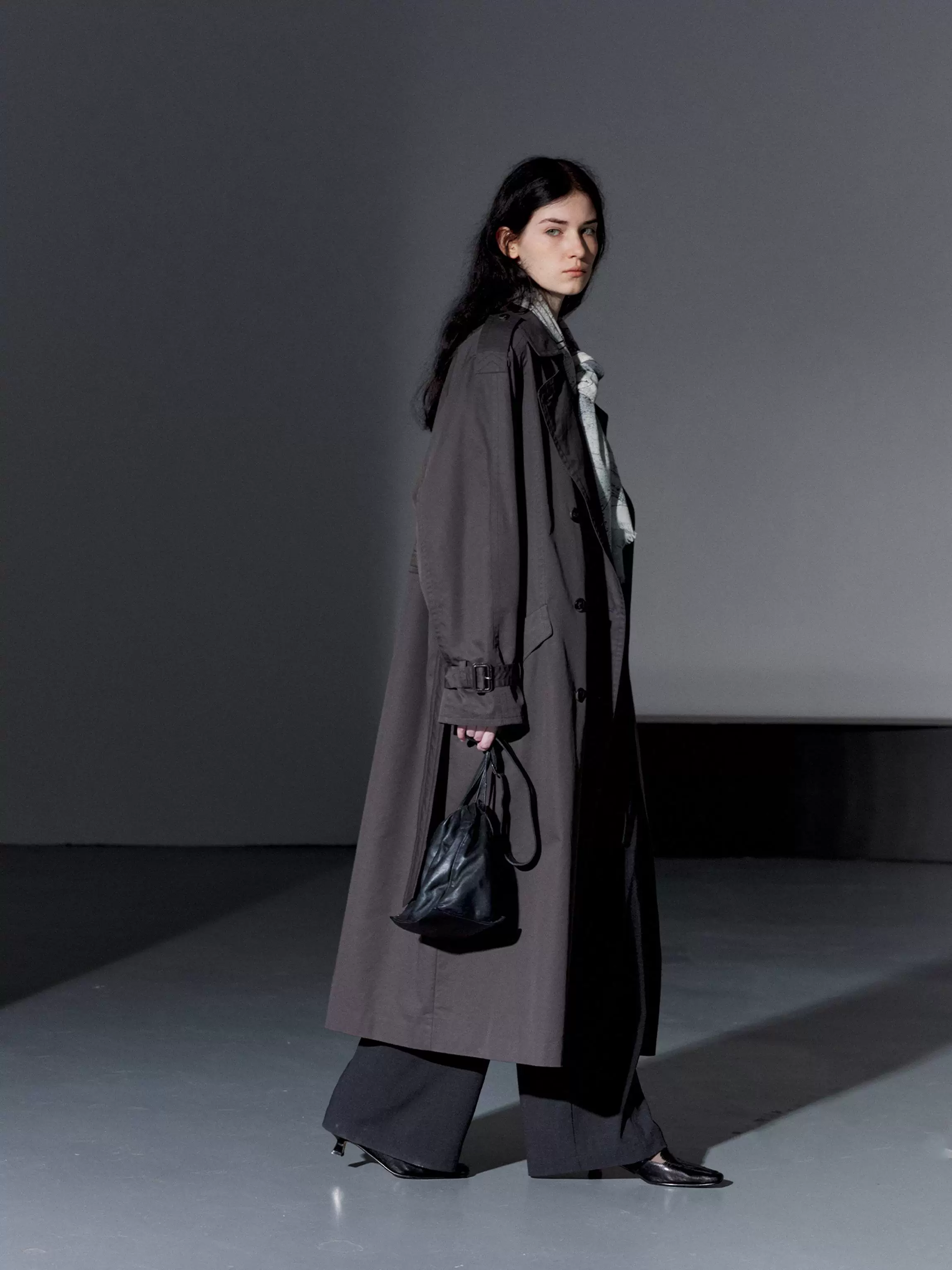 Tencel-Cotton Trench with Detachable Wool Liner - Image 2