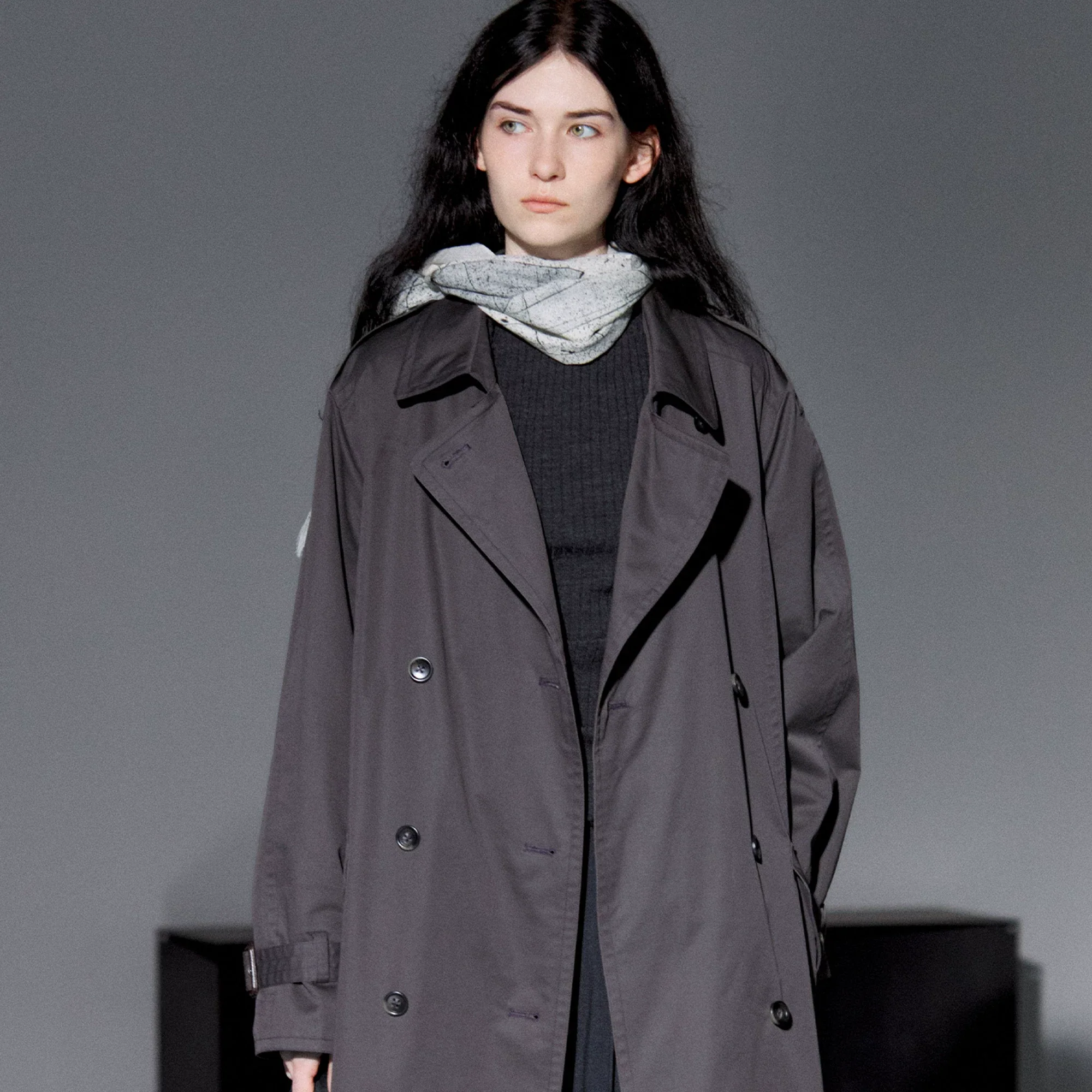 Tencel-Cotton Trench with Detachable Wool Liner - Image 6