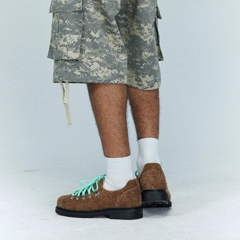 Textured Lace-up Shoes - Image 4