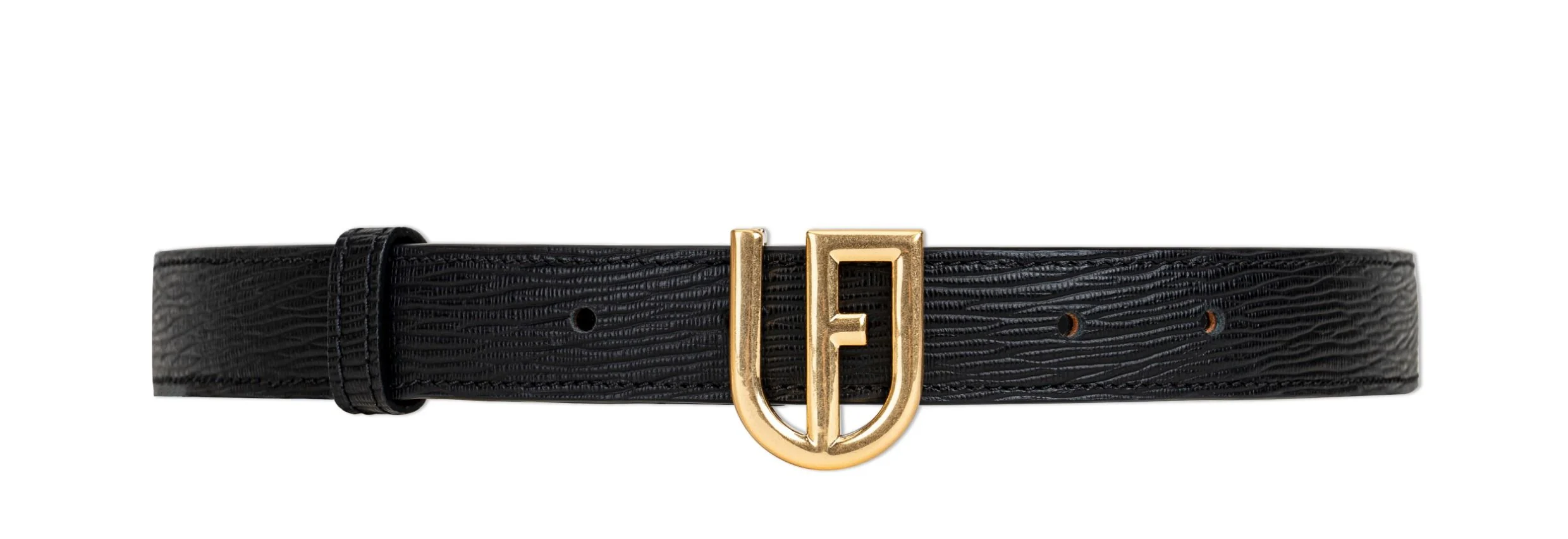 Textured Leather Belt - Image 2
