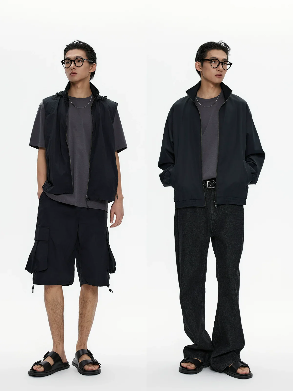 Textured Silky Crewneck T-Shirt - Image 2