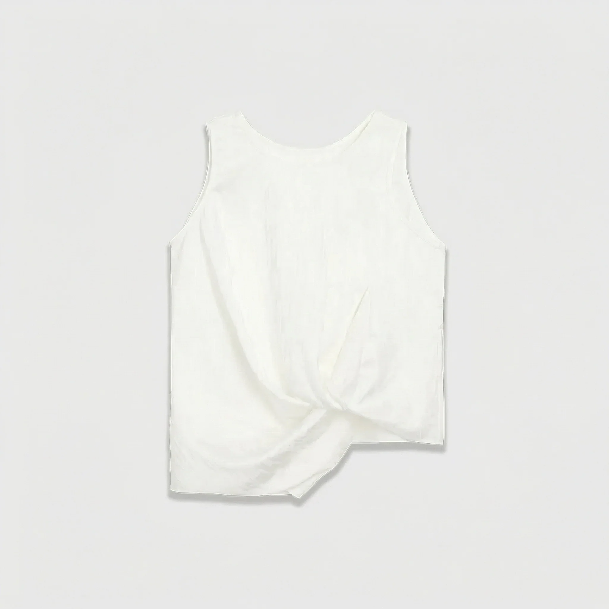 Textured Sleeveless Slim Top - Image 4