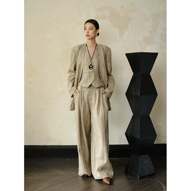 Textured Suit Set
