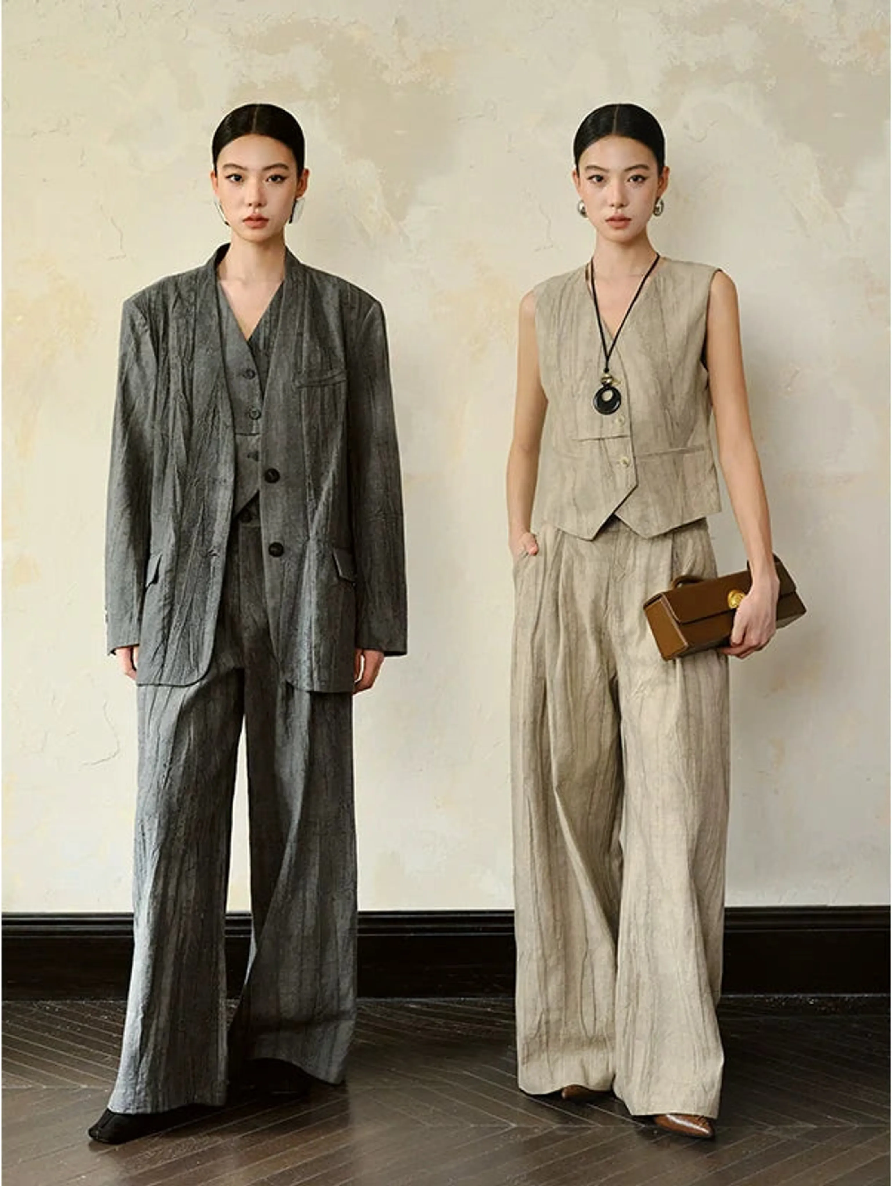 Textured Suit Set - Image 7