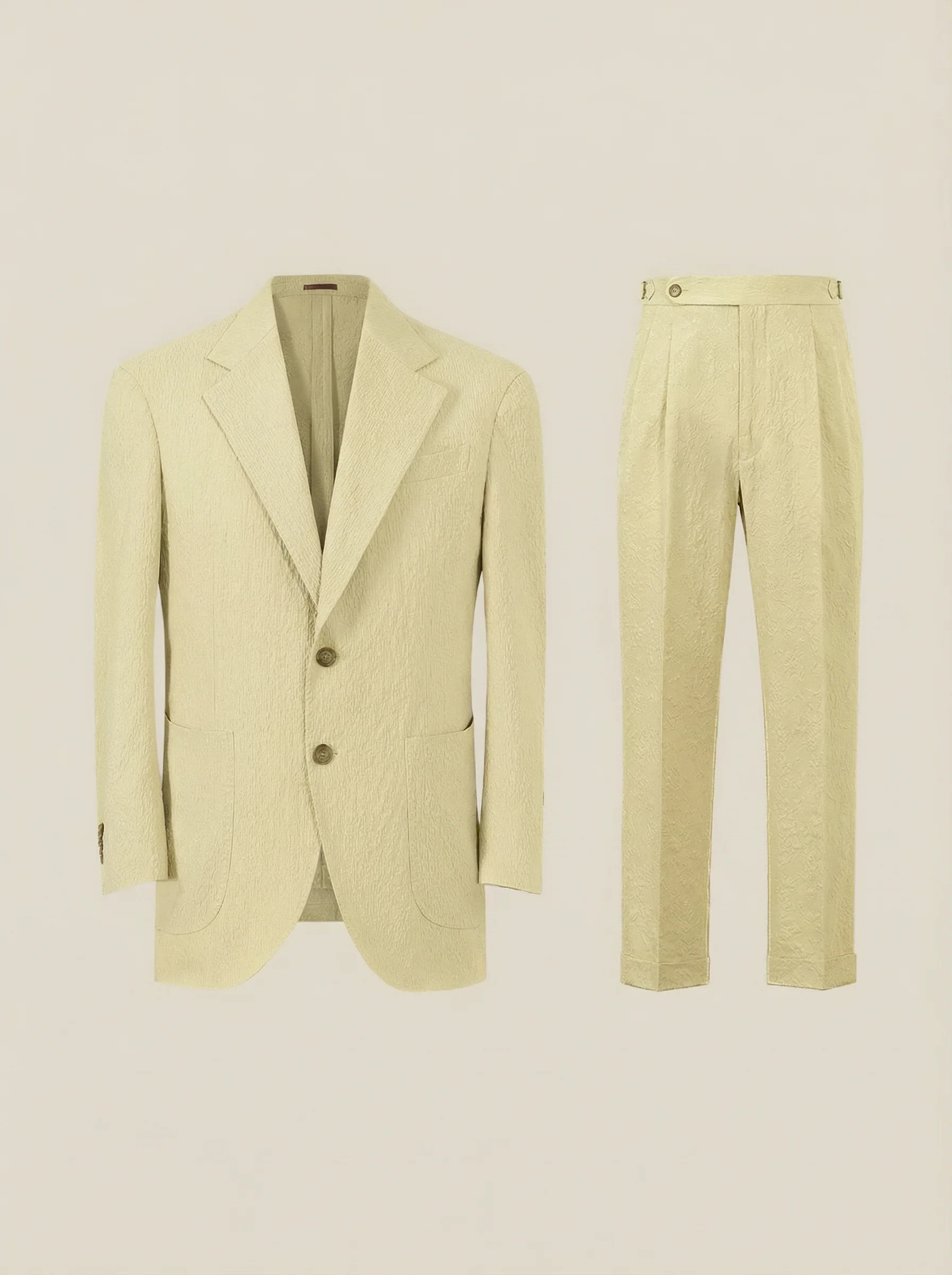 Textured Two-Piece Suit - Image 7