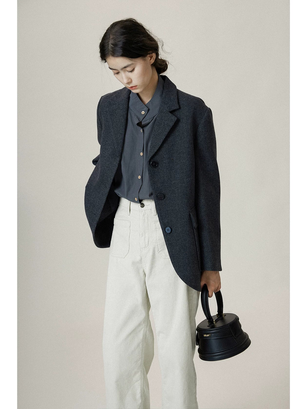 Textured Wool-Blend Blazer - Image 6