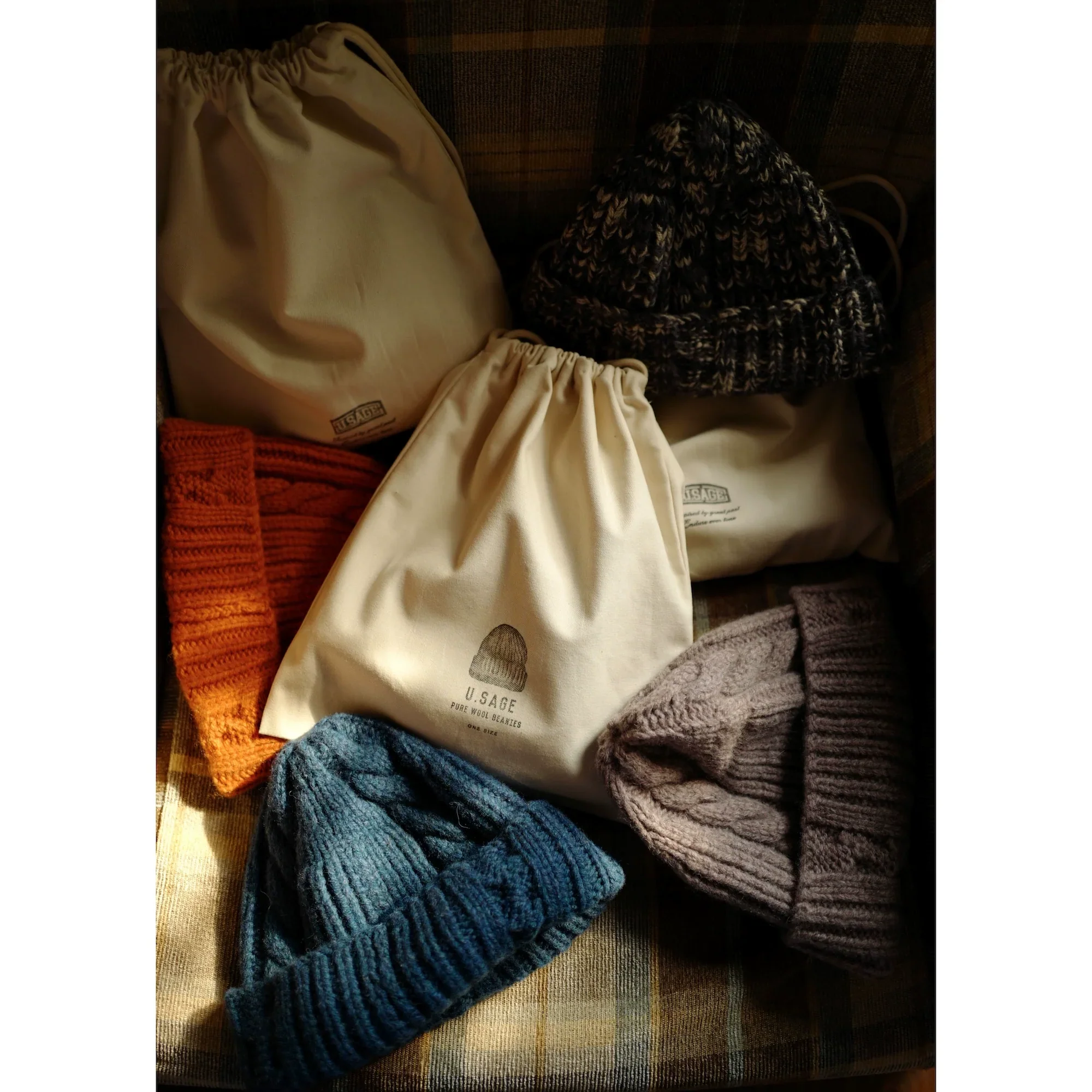 Thick Knit Wool Beanie