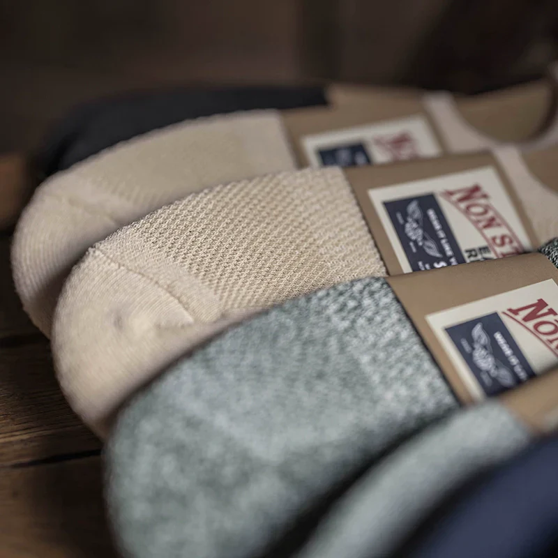Thickened No-Show Cotton Socks - Image 3