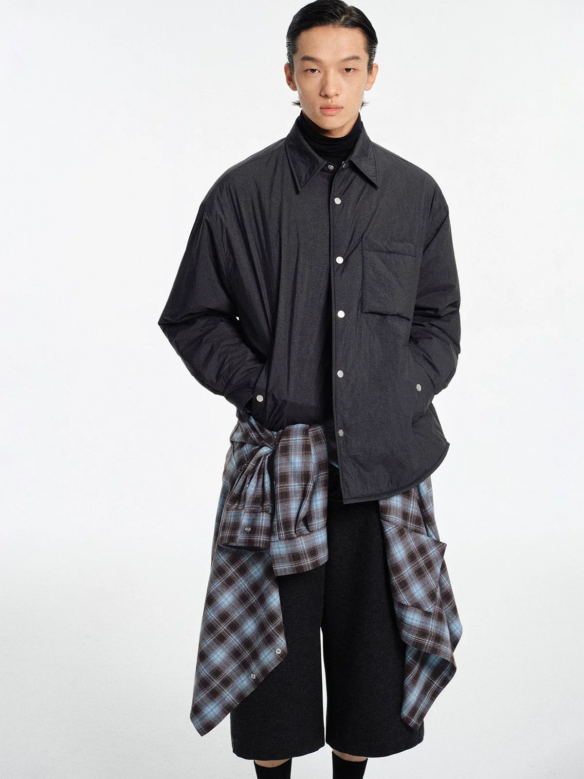 Thinsulate Quilted Shirt Jacket - Image 2