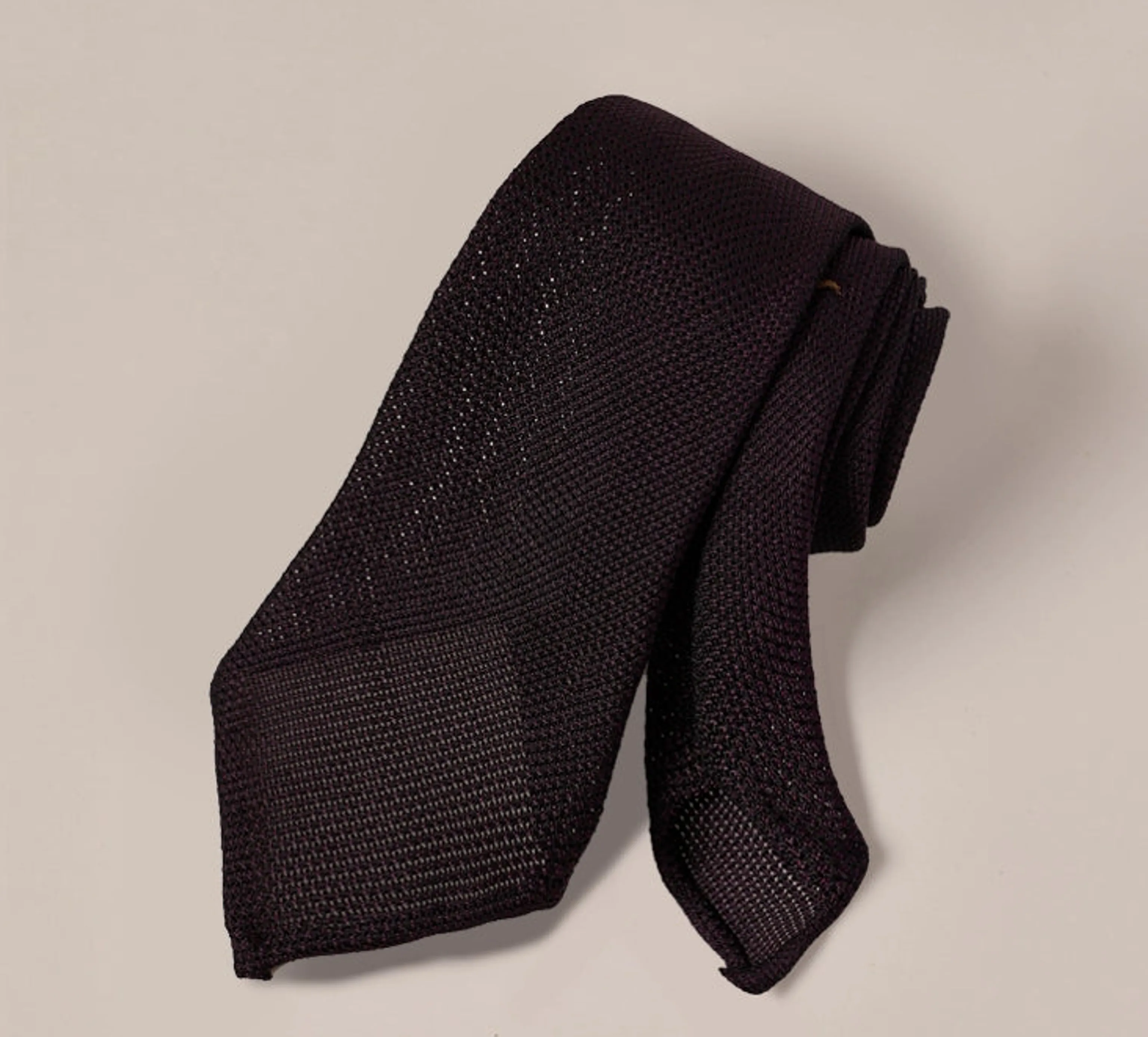 Three-Fold Silk Knitted Tie - Image 7
