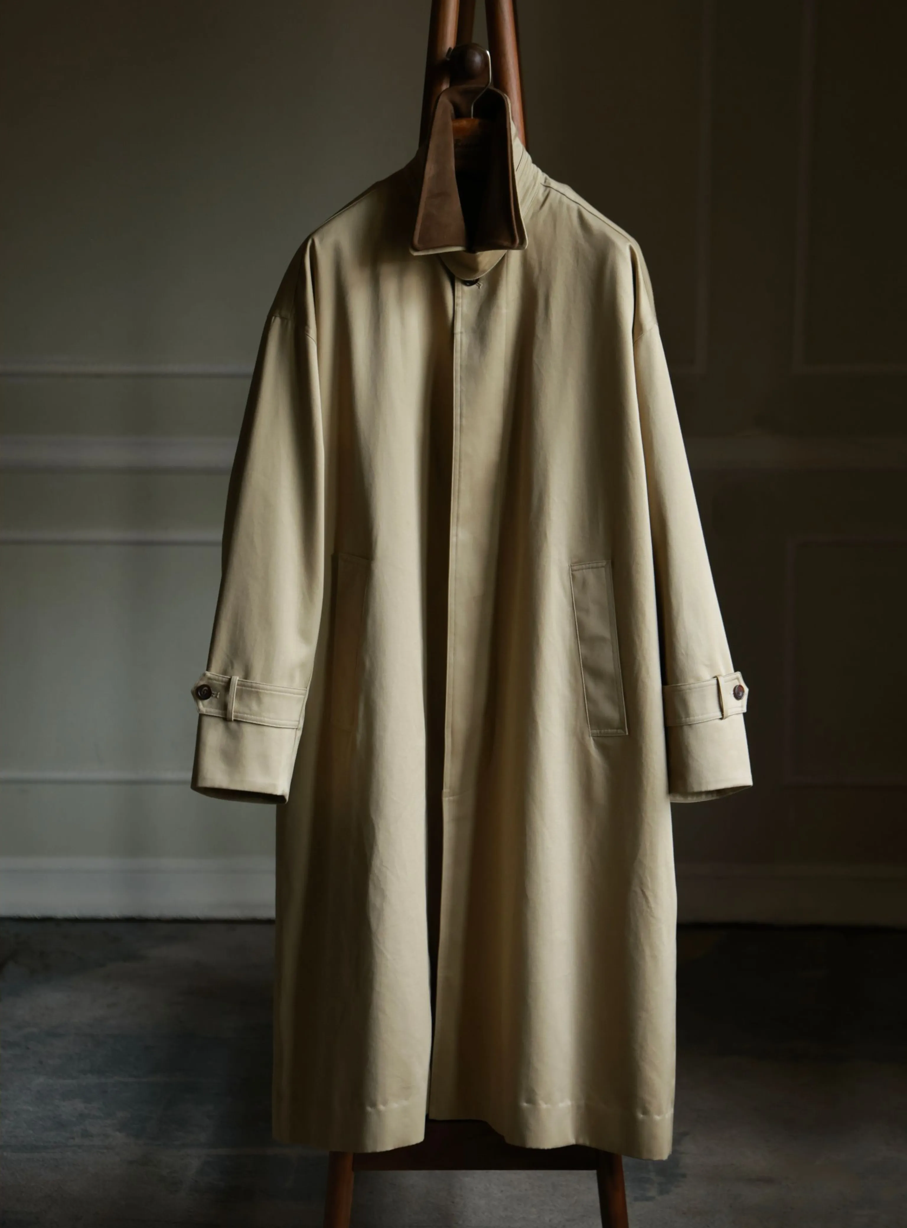 Three-Proof Wool-Lined Trench Coat - Image 4