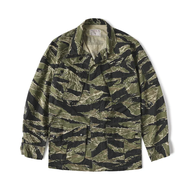 Tiger-Stripe Camo Field Jacket - Image 4