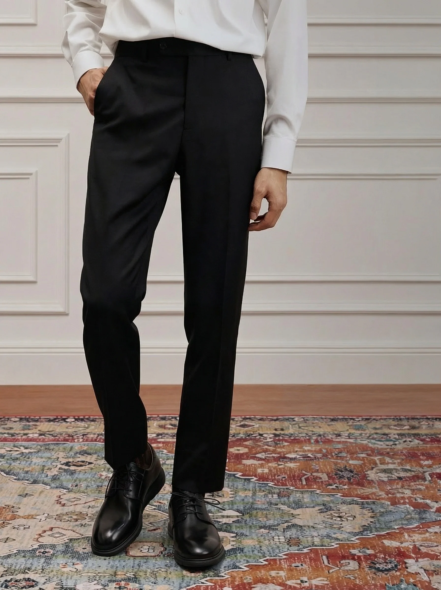 Top-Grain Calf Leather Plain-Toe Derby - Image 4