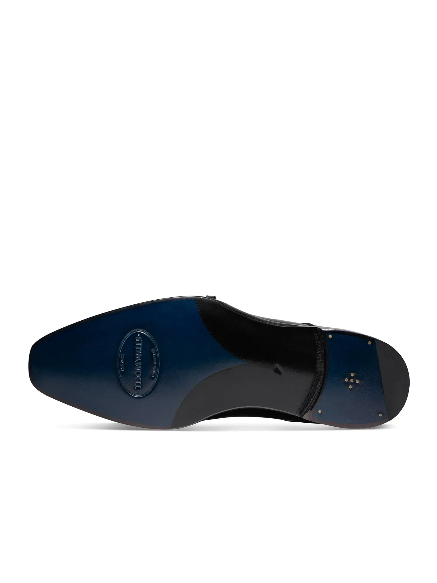 Top Grain Leather Cap-Toe Double Monk Strap - Image 4