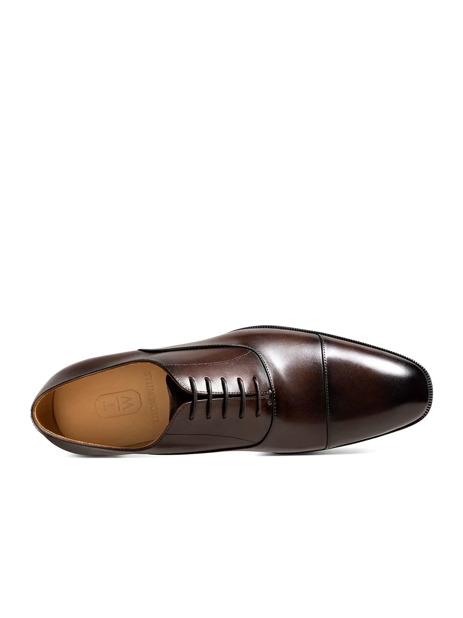 Top-Grain Leather Cap-Toe Oxford - Image 3