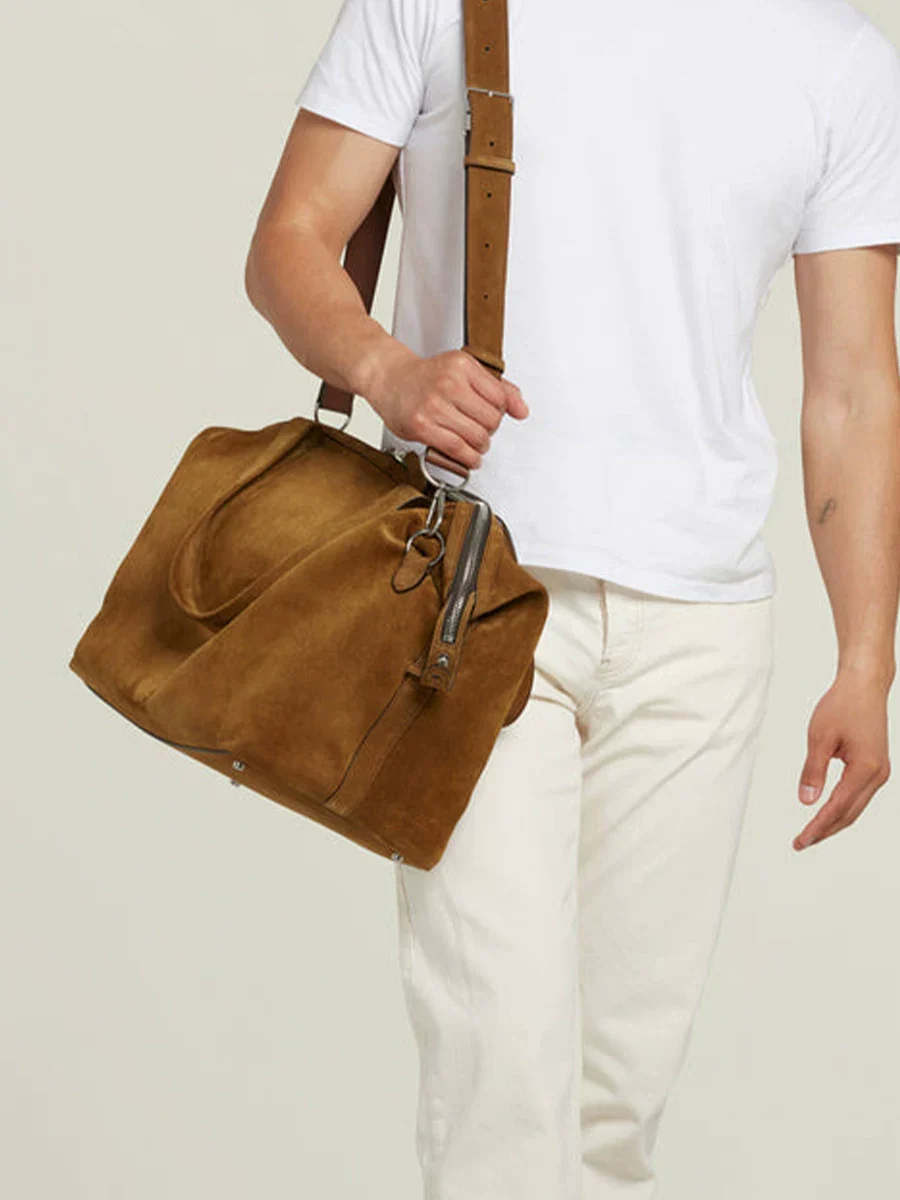 Top Grain Leather Carry-On Weekender