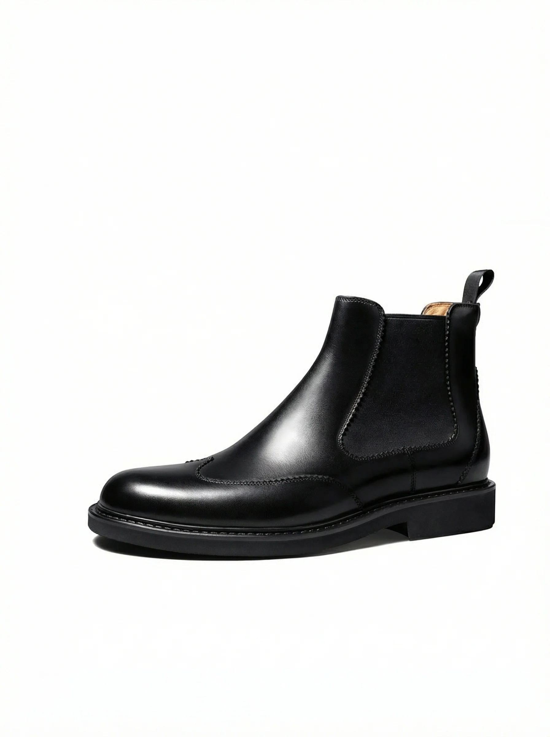 Top Grain Leather Chelsea Boot - Image 6