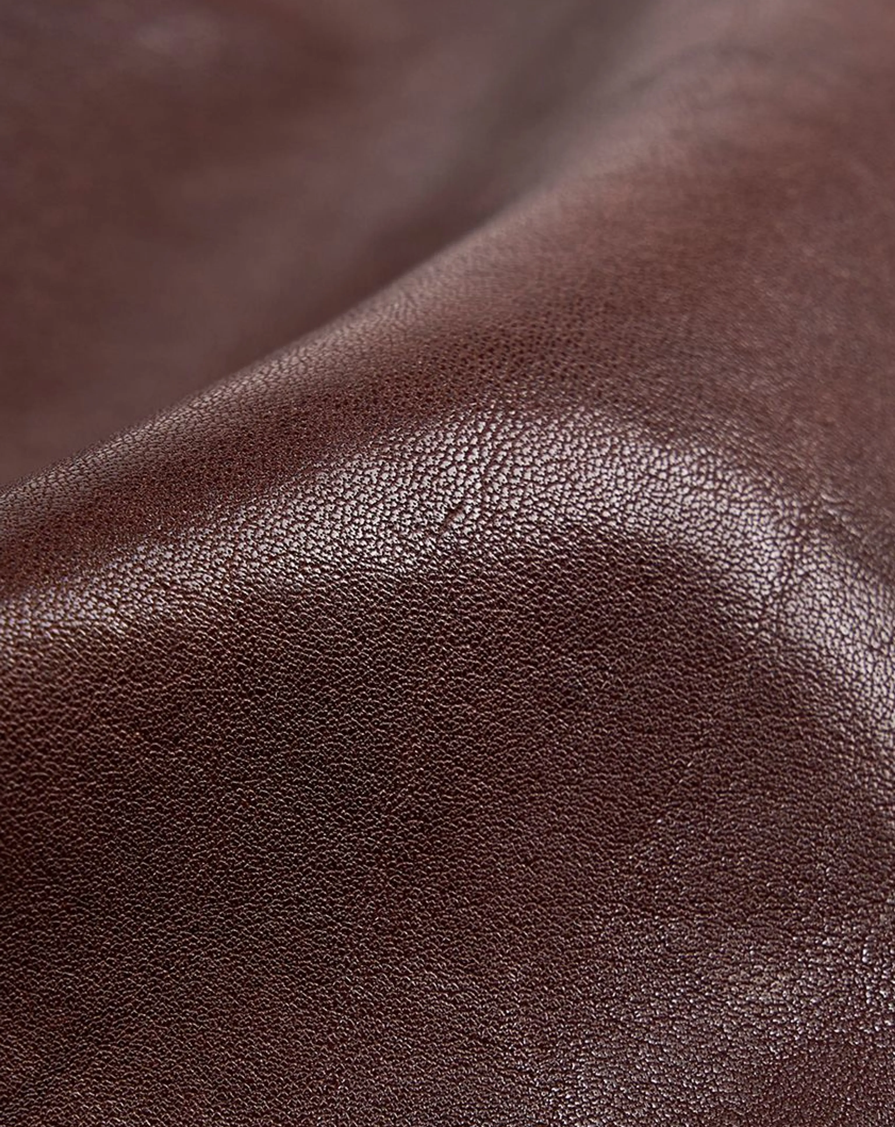 Top-Grain Leather Crescent Shoulder Bag - Image 6