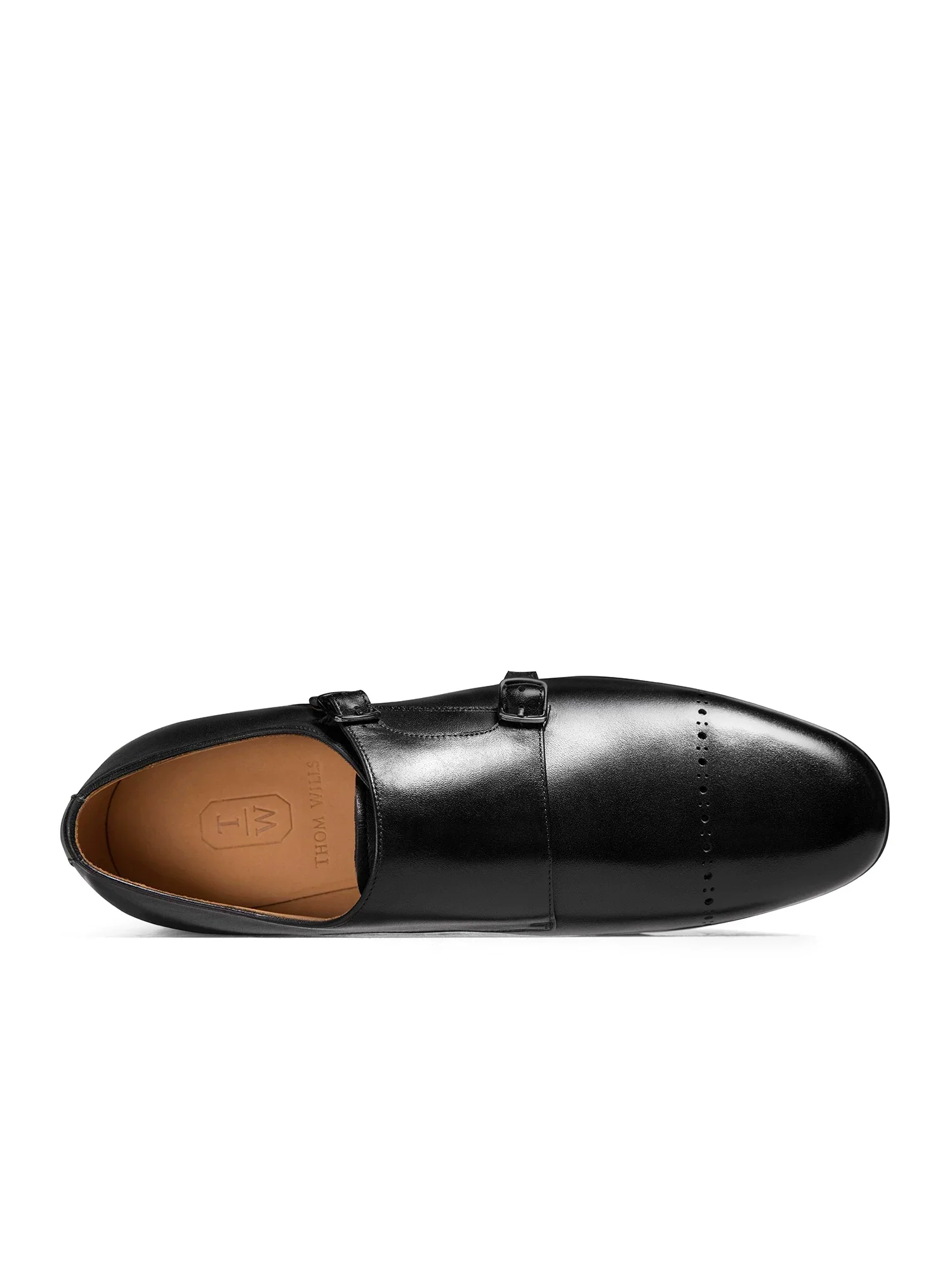 Top-Grain Leather Double Monk Dress Shoe - Image 2