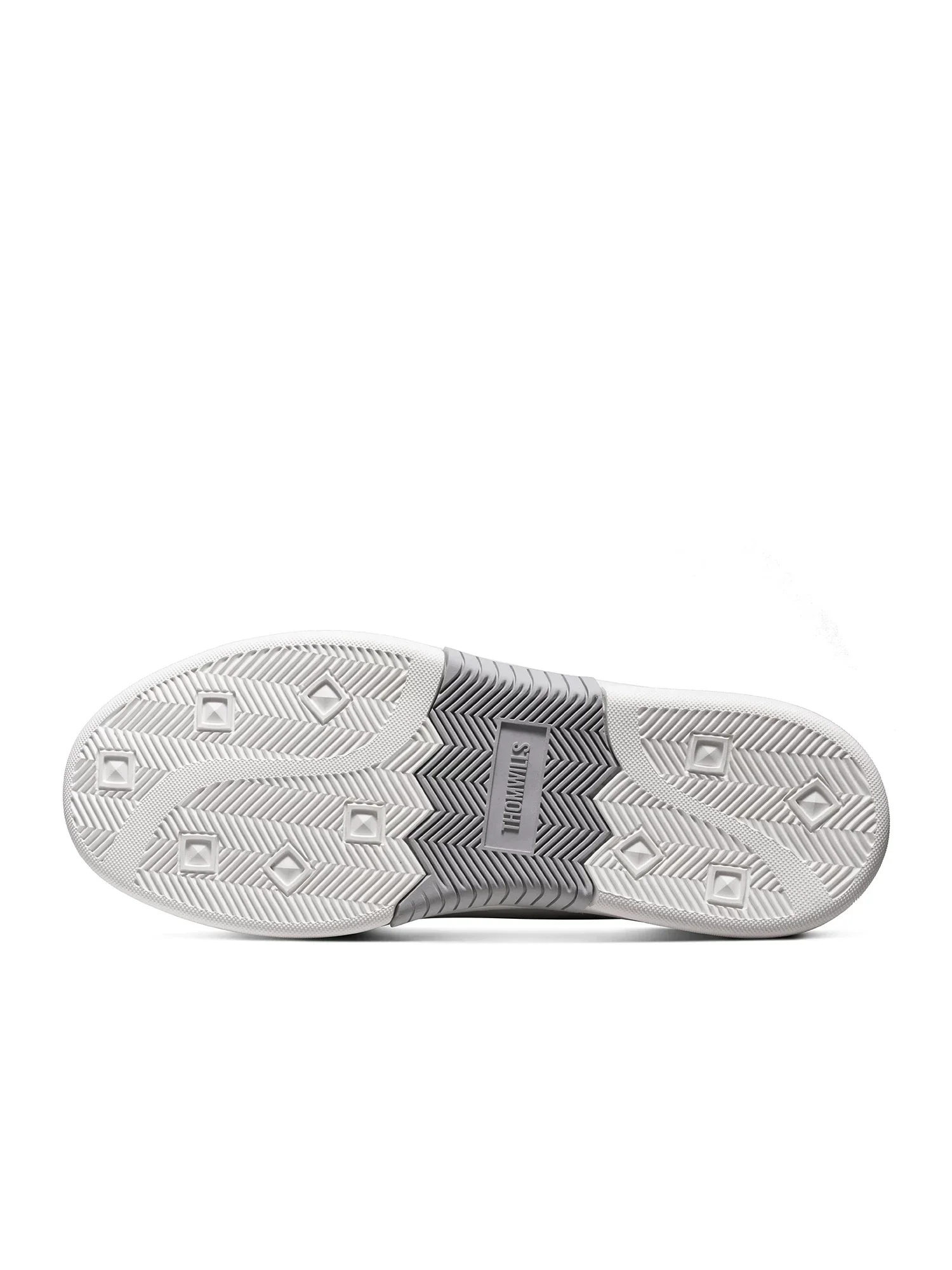 Top-Grain Leather Lift Trainer with White Suede Trim - Image 2