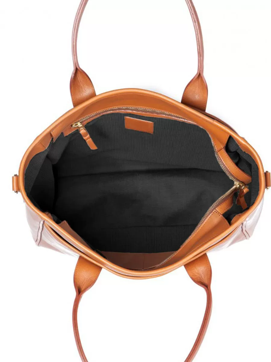 Top-Grain Leather Tote - Image 5