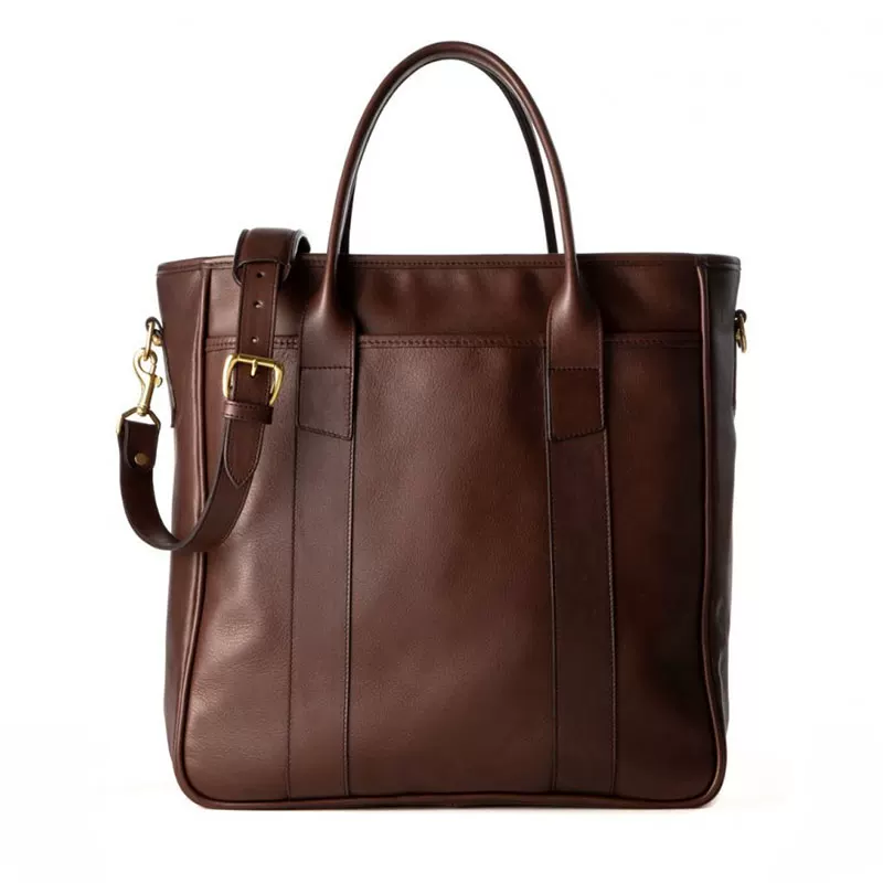 Top-Grain Leather Tote - Image 7
